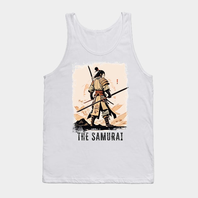 The Samurai Warrior Ancient Japanese Ultimate Hero Tank Top by Naumovski